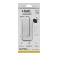 Casper Pro Edge Tempered Glass Compatible For iPhone 15 (Retail Pack) (Clear)
