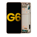 LCD Assembly With Frame Compatible For LG G6 (Refurbished) (Terra Gold) 