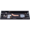 OLED Assembly With Frame Compatible For Samsung Galaxy S22 Ultra 5G (US & International Version) (Aftermarket Plus) (Phantom Black)
