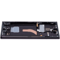 OLED Assembly With Frame Compatible For Samsung Galaxy S22 Ultra 5G (US & International Version) (Aftermarket Plus) (Phantom Black)