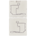 Reballing Stencil For Motherboard Middle Layer Compatible For Samsung Galaxy S22 Ultra (Amaoe)