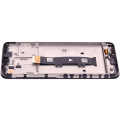 LCD Assembly With Frame Compatible For Motorola Moto G10 Power (XT2127-4 / 2021) (Genuine OEM) (Black)