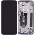 LCD Assembly With Frame Compatible For Motorola Moto G Stylus 6.8" (XT2115 / 2021) (Genuine OEM) (Aurora White)