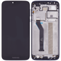 LCD Assembly With Frame Compatible For Motorola Moto G7 Power (XT1955-6 / XT1955Dl) / G7 Supra (XT1955-5 / 2019) (Genuine OEM) (Marine Blue)