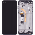 LCD Assembly With Frame Compatible For Motorola Moto G 5G Plus (XT2075 / 2020) / One 5G (XT2075 / 2020) (Genuine OEM) (Surfing Blue)