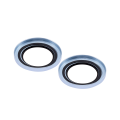 Casper Camera Lens Protector Compatible For iPhone 14 / 14 Plus (Blue) (Clear)