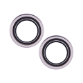 Casper Camera Lens Protector Compatible For iPhone 14 / 14 Plus (Purple) (Clear)
