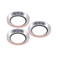 Casper Camera Lens Protector Compatible For iPhone 14 Pro / 14 Pro Max (Gold) (Clear)