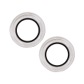 Casper Camera Lens Protector Compatible For iPhone 15 / 15 Plus (blue) (Clear)