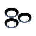 Casper Camera Lens Protector Compatible For iPhone 15 Pro / 15 Pro Max (Dark blue) (Clear)