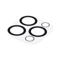 Casper Camera Lens Protector Compatible For iPhone 15 Pro / 15 Pro Max (Crystal Full Cover)
