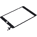 Digitizer With IC Chip Compatible For iPad Mini 3 (No Home Button Installed) (Aftermarket Pro: XO7) (Black)