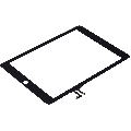 Digitizer Compatible For iPad Air 1 / iPad 5 (2017) (No Home Button Installed) (Aftermarket Plus) (Black)