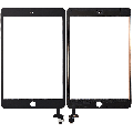 Digitizer With IC Chip Compatible For iPad Mini 3 (No Home Button Installed) (Aftermarket Plus) (Black)