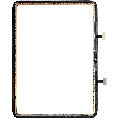 Digitizer Compatible For iPad 10 (2022) / iPad 11 (2025) (Premium) (Cellular Version) (Black)
