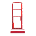 Dual Sim Tray Compatible For Huawei Y7 (2019) (Coral Red)