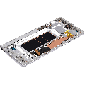 OLED Assembly With Frame Compatible For Samsung Galaxy Note 9 (Refurbished) (Cloud Silver)