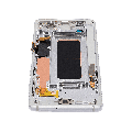 OLED Assembly With Frame Compatible For Samsung Galaxy Note 9 (Refurbished) (Cloud Silver)