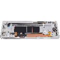 OLED Assembly With Frame Compatible For Samsung Galaxy Note 9 (Refurbished) (Cloud Silver)