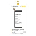 Replacement Battery Compatible For Samsung Galaxy S6 (AmpSentrix Pro)