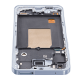 OLED Assembly With Frame Compatible For Samsung Galaxy A55 (A556 / 2024) (Refurbished) (Iceblue)