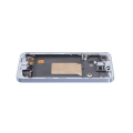 OLED Assembly With Frame Compatible For Samsung Galaxy A55 (A556 / 2024) (Refurbished) (Iceblue)