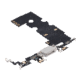 Charging Port Flex Cable Compatible For iPhone 8 (Aftermarket) (Silver)