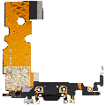 Charging Port Flex Cable Compatible For iPhone SE (2020) (Aftermarket Plus) (Space Gray)