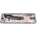 OLED Assembly With Frame Compatible For Samsung Galaxy S20 Plus 5G (Refurbished) (Cloud White)
