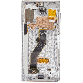 OLED Assembly With Frame Compatible For Samsung Galaxy Note 10 (Refurbished) (Aura White)