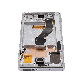 OLED Assembly With Frame Compatible For Samsung Galaxy Note 10 (Refurbished) (Aura White)