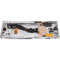 OLED Assembly With Frame Compatible For Samsung Galaxy Note 10 (Refurbished) (Aura White)