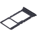 Single Sim Card Tray Compatible For Motorola Moto G Stylus 5G (XT2315 / 2023) (Cosmic Black)