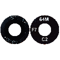 Back Camera (Wide) Lens (Glass Only) With Adhesive Compatible For Xiaomi Redmi Note 12 5G