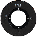 Back Camera (Wide) Lens (Glass Only) With Adhesive Compatible For Xiaomi Redmi Note 12 Turbo / Poco F5