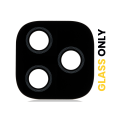Back Camera Lens (Glass Only) With Adhesive Compatible For Motorola Moto E7 Plus (XT2081 / 2020) (Black)