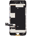 LCD Assembly With Steel Plate Compatible For iPhone 8 / SE (2020 / 2022) (Aftermarket) (Black)