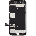 LCD Assembly With Steel Plate Compatible For iPhone 8 / SE (2020 / 2022) (Aftermarket: AQ7) (Black)