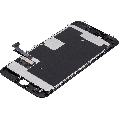 LCD Assembly With Steel Plate Compatible For iPhone 8 / SE (2020 / 2022) (Aftermarket: AQ7) (Black)