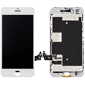 LCD Assembly With Steel Plate Compatible For iPhone 8 / SE (2020 / 2022) (Aftermarket: AQ7) (White)