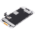 LCD Assembly With Steel Plate Compatible For iPhone 8 / SE (2020 / 2022) (Aftermarket: AQ7) (White)