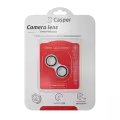 Casper Camera Lens Protector Compatible For iPhone 15 / 15 Plus (blue) (Clear)
