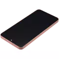 OLED Assembly With Frame Compatible For Samsung Galaxy S24 5G (US & International Version) (Refurbished) (Sandstone Orange)