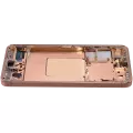 OLED Assembly With Frame Compatible For Samsung Galaxy S24 5G (US & International Version) (Refurbished) (Sandstone Orange)