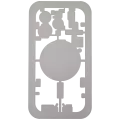 Laser Machine Protection Mold Compatible For iPhone 15 Pro (M-Triangel)