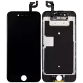 LCD Assembly With Steel Plate Compatible For iPhone 6S (Aftermarket: AQ7) (Black)