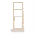 Dual Sim Card Tray Compatible For Xiaomi Redmi 7A (Matte Gold)