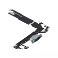 Charging Port Flex Cable Compatible For iPhone 16 (Premium) (Teal)