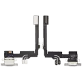 Charging Port Flex Cable Compatible For iPhone 16 Pro (Premium) (White Titanium)