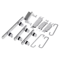 Hard Buttons (Power / Volume / Switch) Compatible For iPhone 11 Pro / 11 Pro Max (Silver)